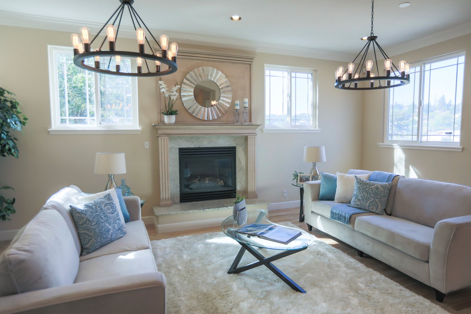 Luxury Living Room Lighting DML Electrics
